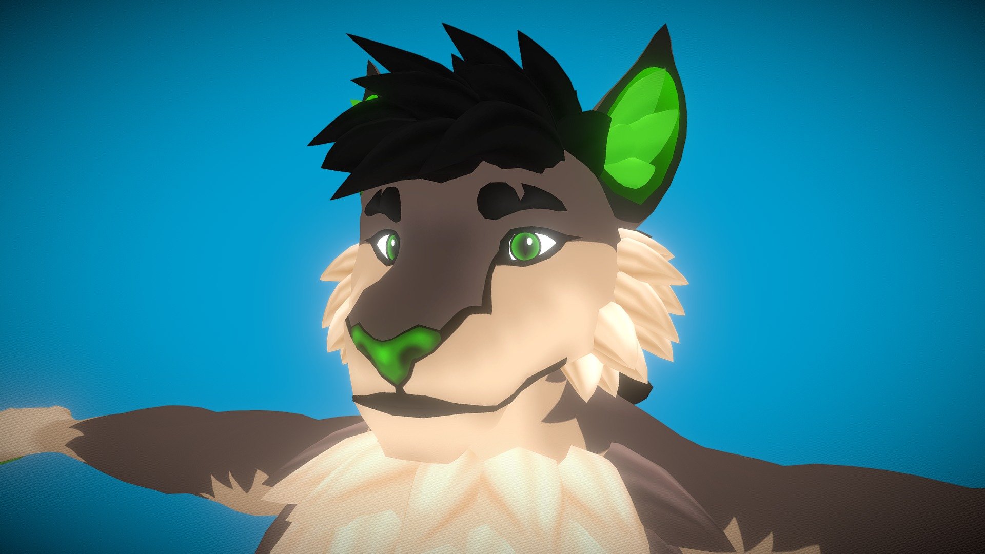 Dreadlion VRChat Avatar - 3D model by No Skill Modelling ...