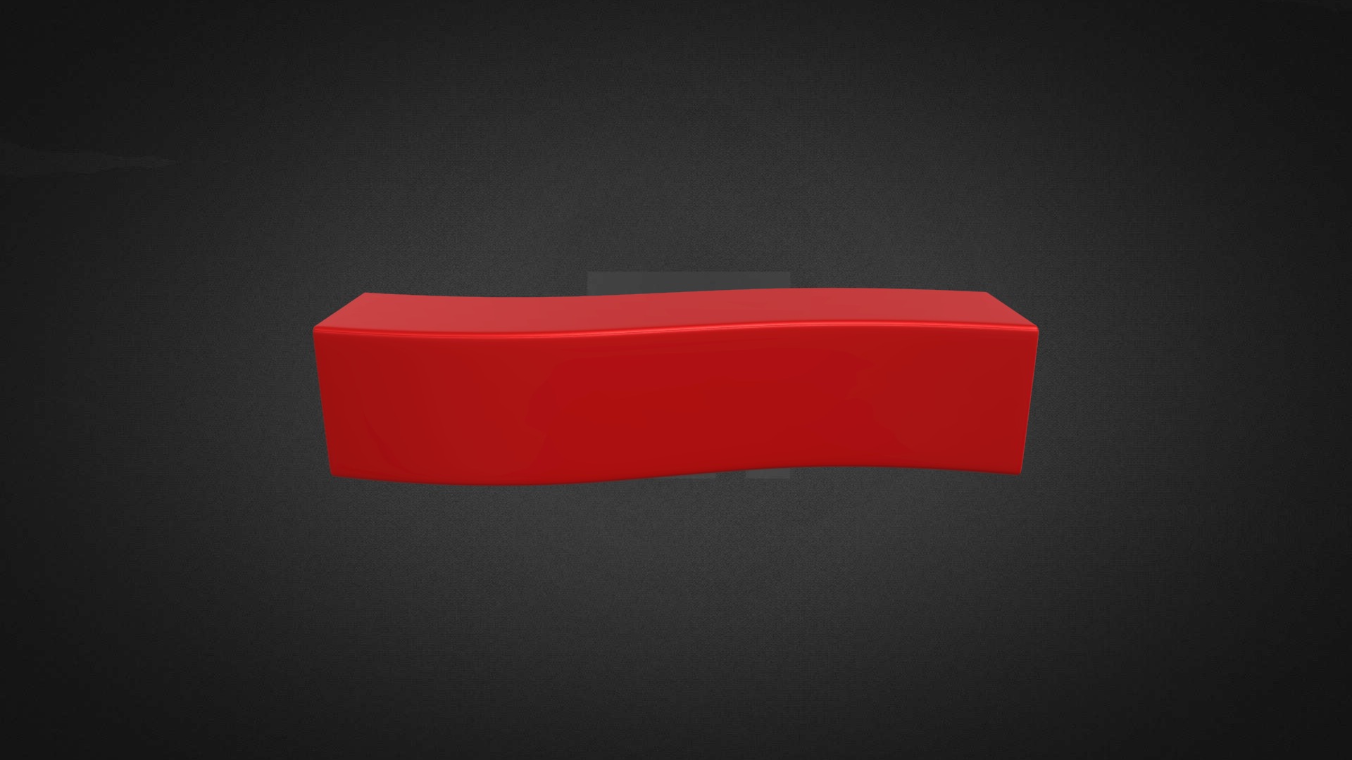 3D model S Bench Hire - This is a 3D model of the S Bench Hire. The 3D model is about shape, arrow.