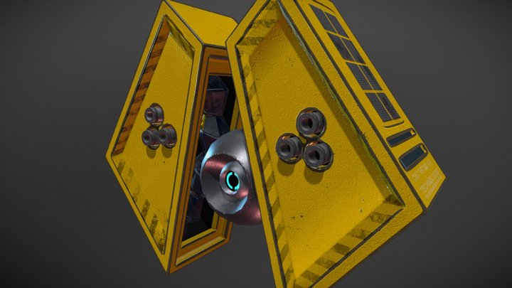 Drone model - "R.O.B.O.T.S." 3D Model