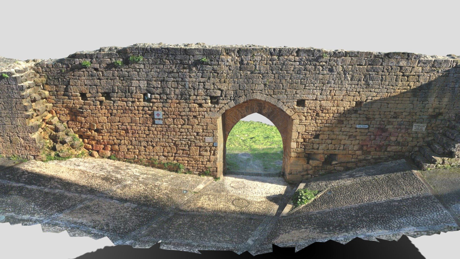 DOMME - Porte de la Combe - Download Free 3D model by Toposillac ...