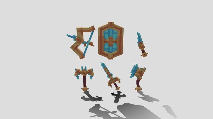 Glacial Pack 3D Model