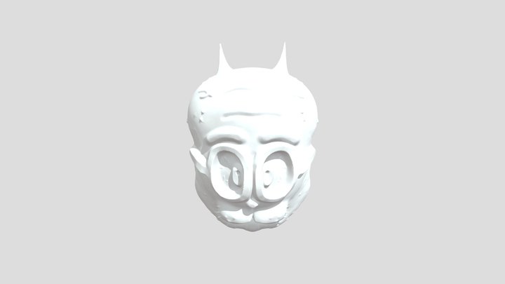 Alien Guy Mesh 3D Model