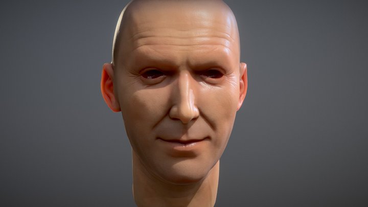 Portrait Skin Test 3D Model