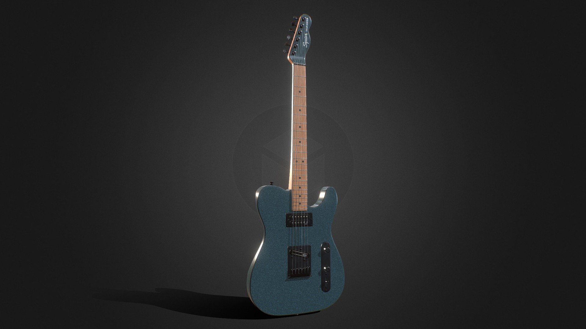 Guitar - Squier Contemporary Telecaster RH - Download Free 3D model by ...