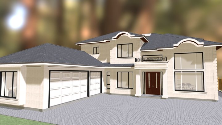 Barmond Avenue, Richmond, BC 3D Model