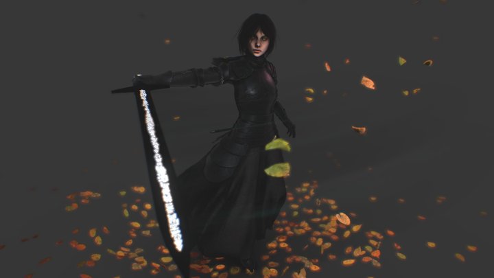 Ericka Rhostana 3D Model