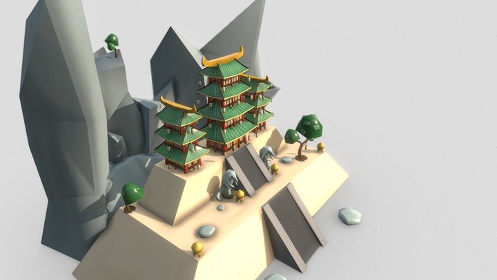 [Student Work] Imperial Palace - Tang Dynasty 3D Model