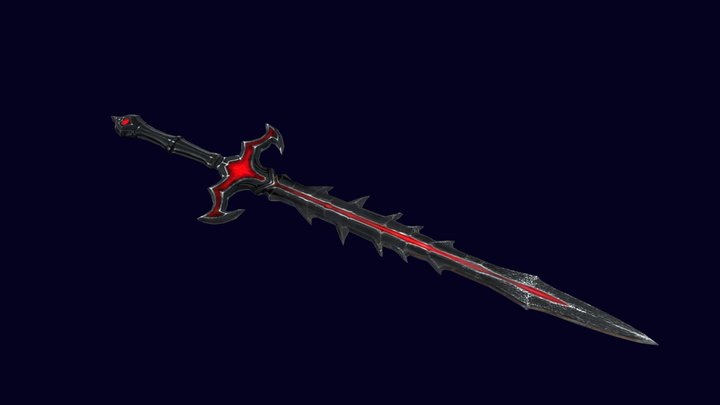 Royal Quest Sword 3D Model