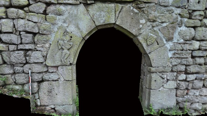 Bas-relief au souffleur de verre (Lafage, Tarn) 3D Model