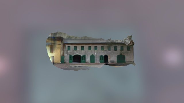 Aiken Rhett Stables and Carraige House 3D Model