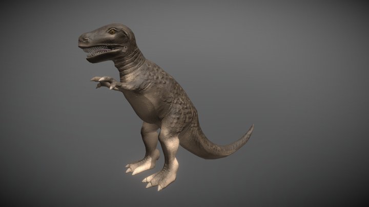 Terry the Toy T-Rex 3D Model