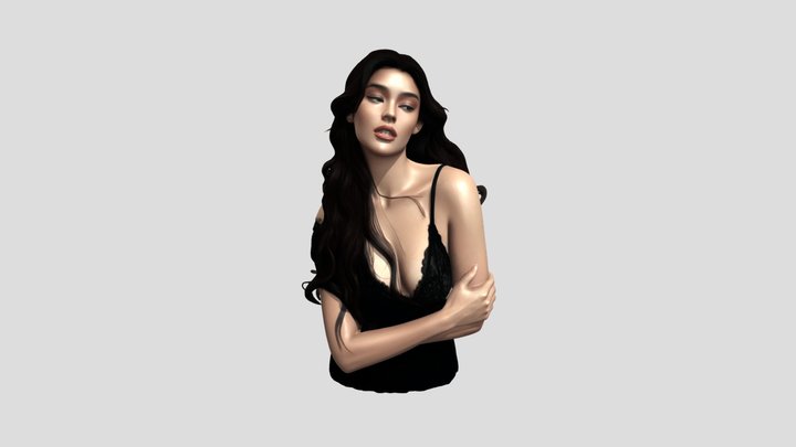 Liza Soberano Midnight Lace 3D Model