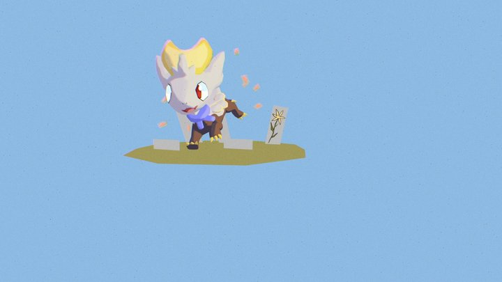 Kaz_29_Perma_eyes 3D Model
