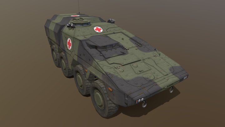 Boxer AFV (Ambulance) – Free 3D Model STL