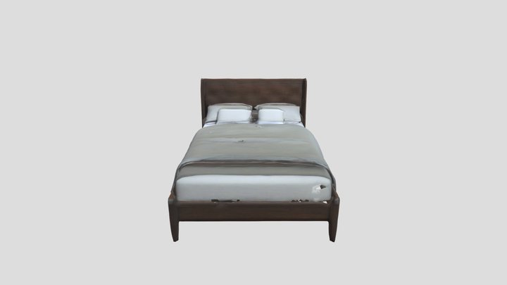 A bed 3D Model