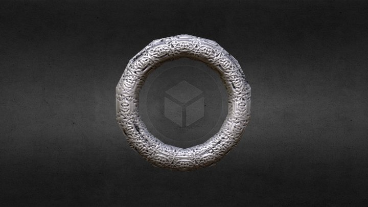 Celtic stone circle (low-poly) 3D Model