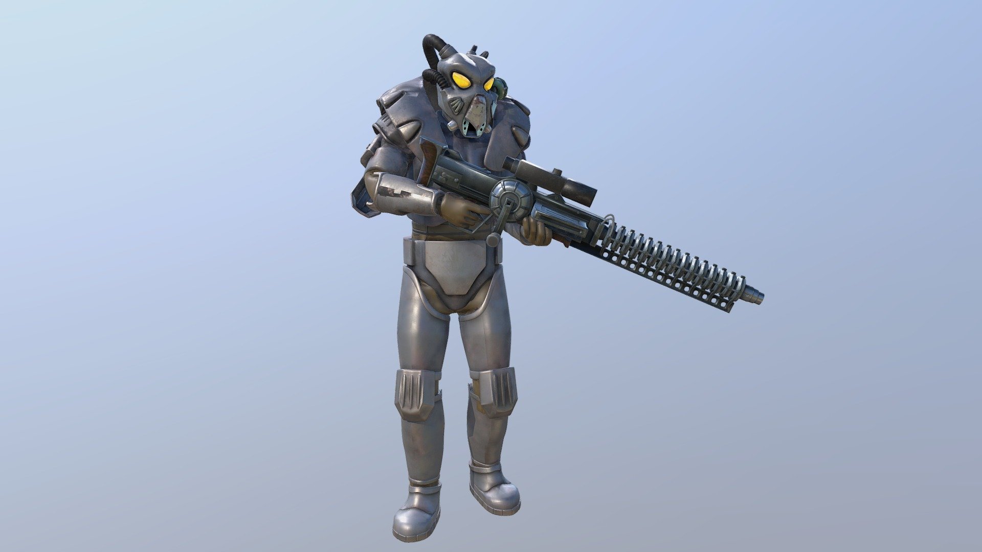 Fallout Enclave Soldier Advanced Power Armor Download Free 3d