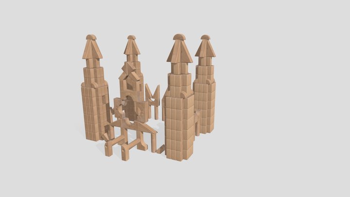 Castle 3D Model