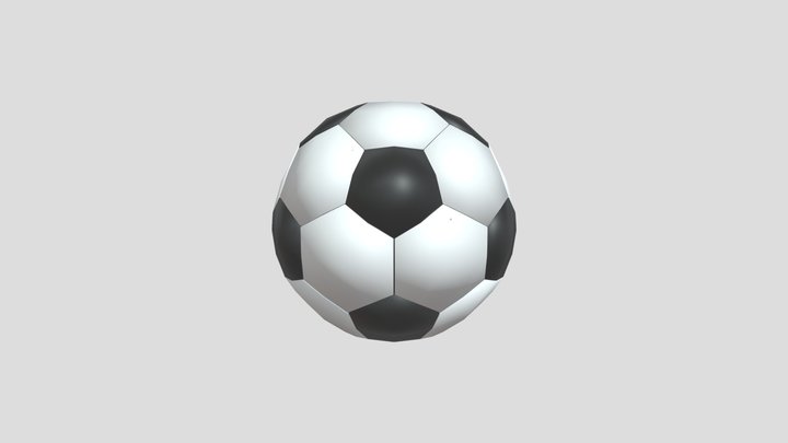 Classic Soccer Ball | 3D Blender Design 3D Model