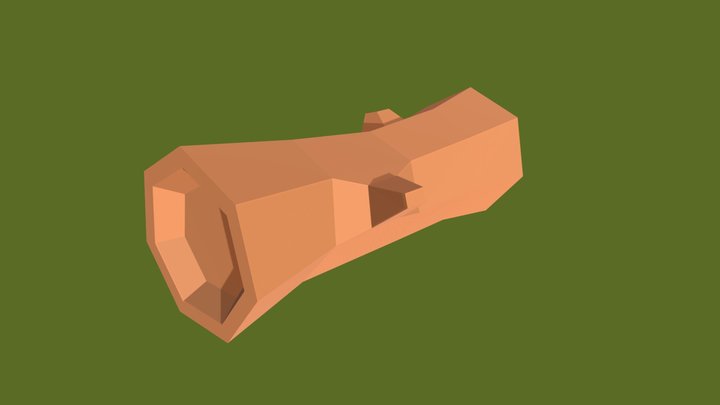 fallen TRUNK 3D Model