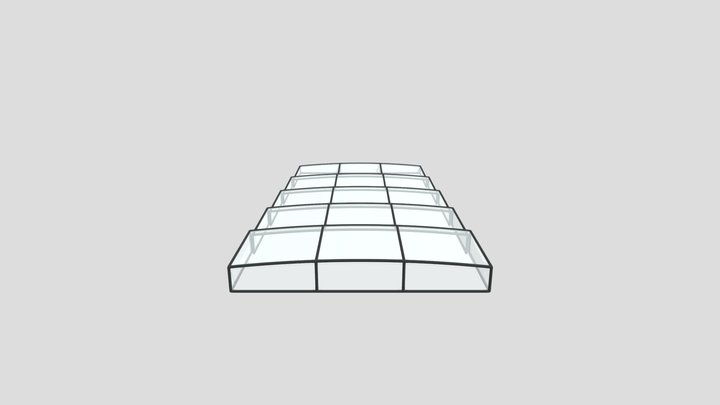 ABRI DE PISCINE POUR SIMULATION AR 3D Model