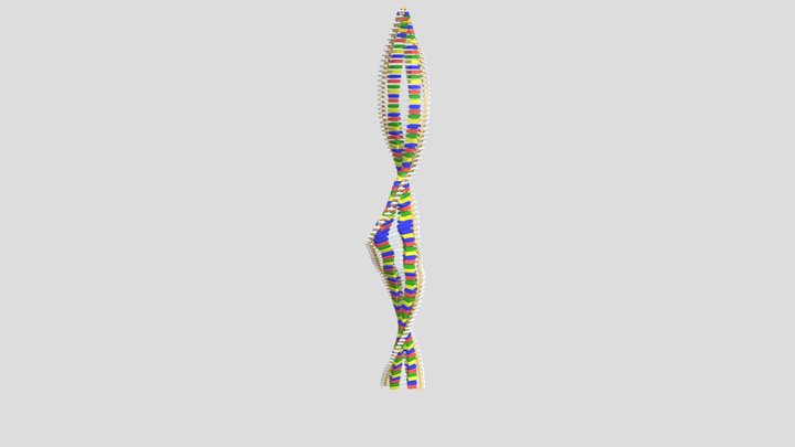 Laboratório do Câncer - DNA MUTADO. 3D Model