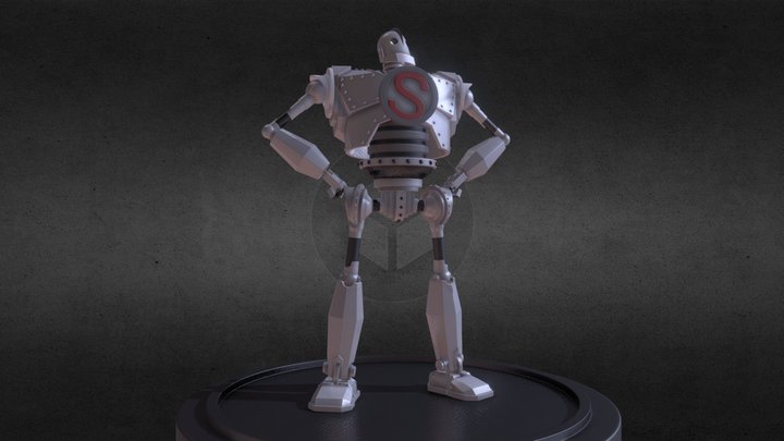 Iron Giant 3D Model