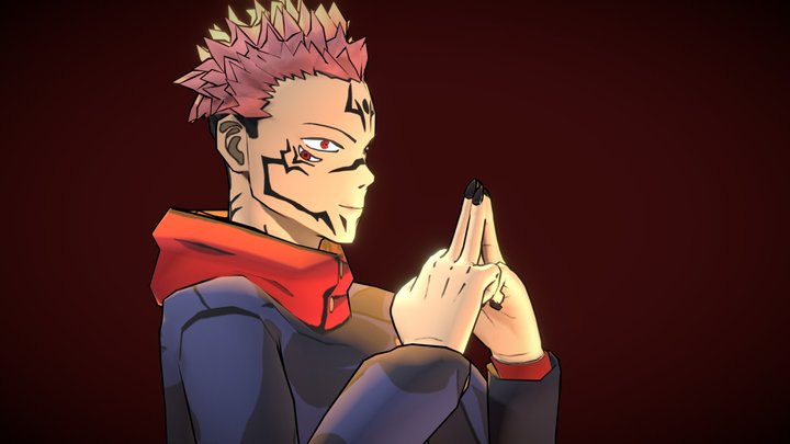 Sukuna Shibuya 3D Model