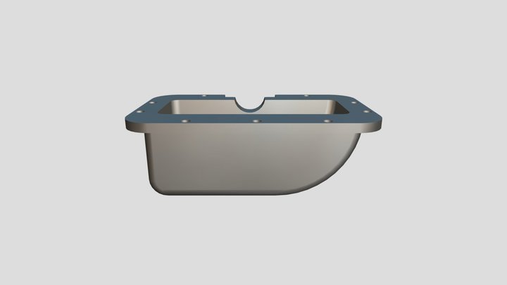Oil Pan 3D Model