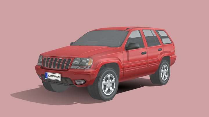 Jeep Grand Wagoneer 1999 3D Model
