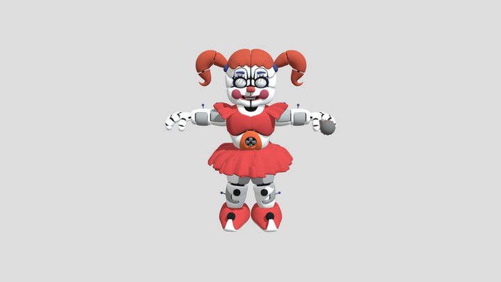 Circus Baby 3D Model