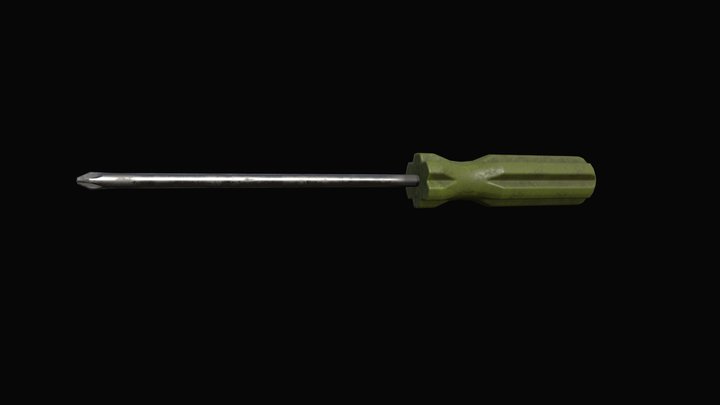 ScrewDriver_GameDev_Legend 3D Model