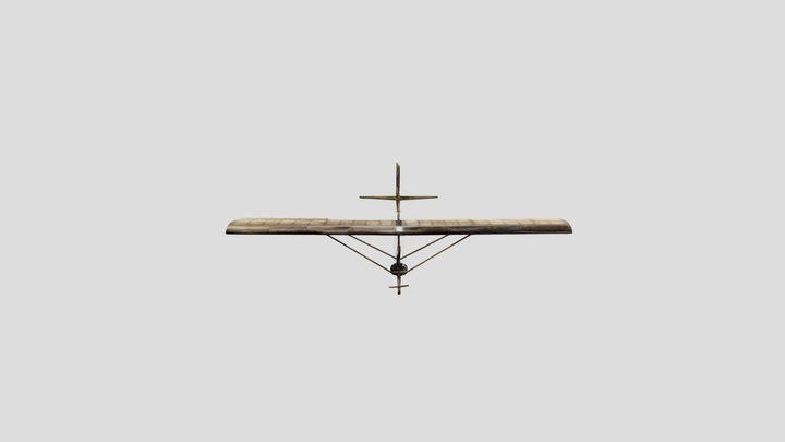 szybowiec 3D Model