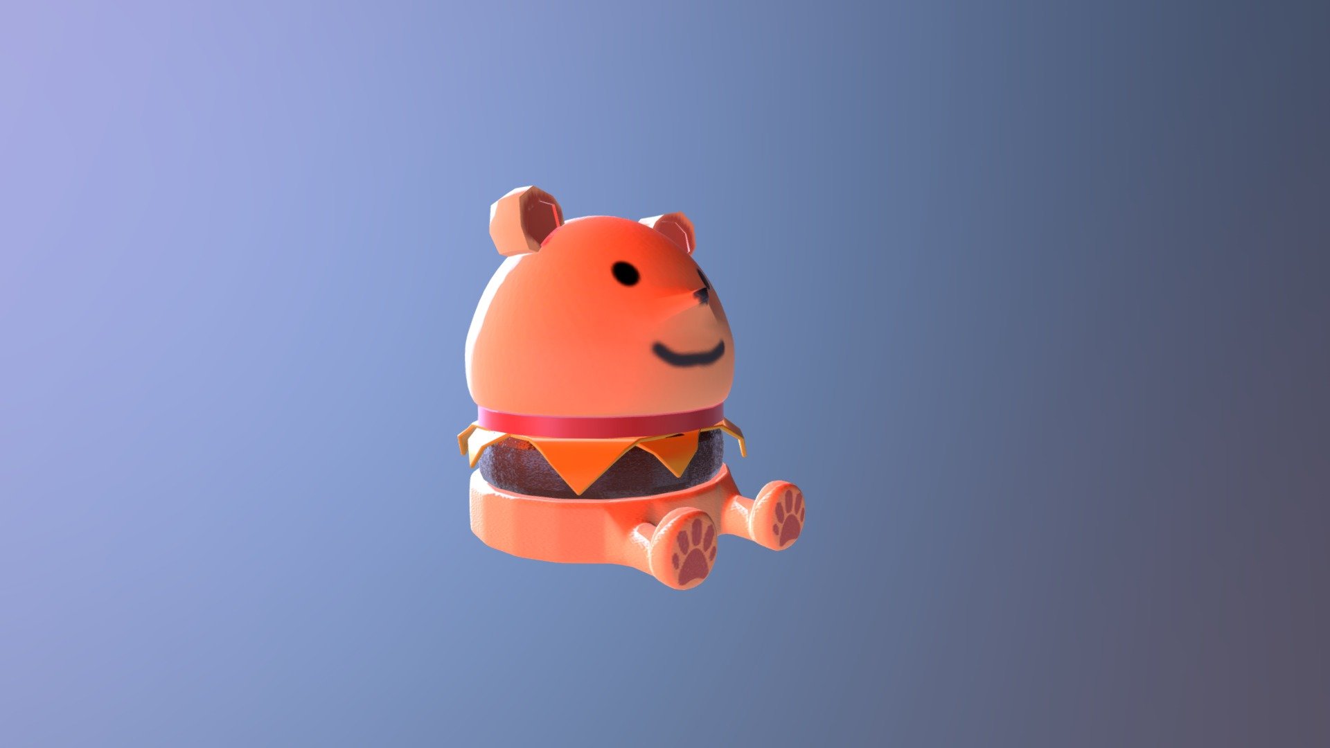 Hamburguesa Osito - Download Free 3D model by Kurnazart [dc1f6cb ...