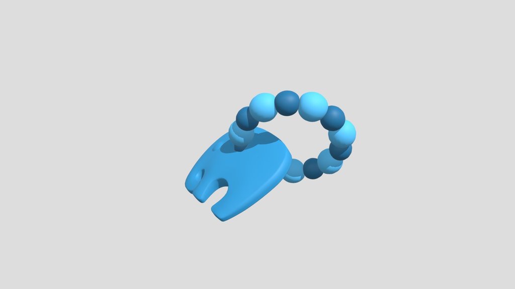 Teething Ring Elephant