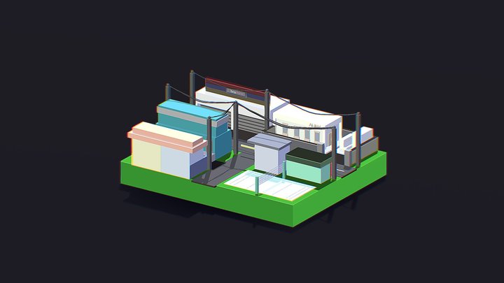 Distrik Kotag 3D Model