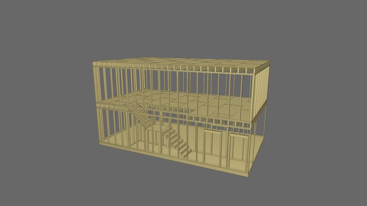 Constructie Tekening Molendijk 70 3D Model