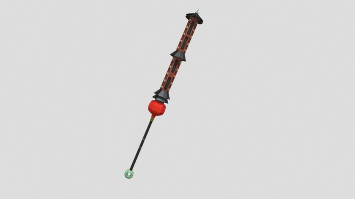 Kanabō - Muzan's Palace 3D Model