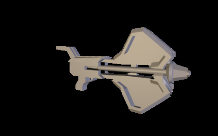 blaster unfinished 3D Model