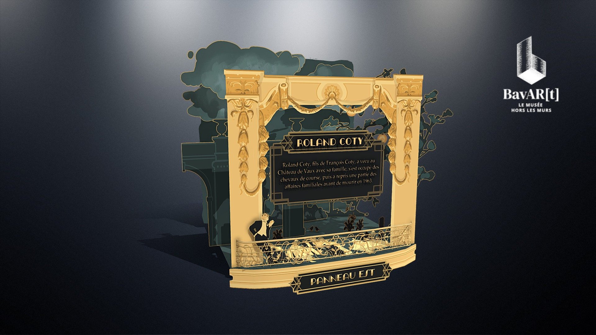 Château d'Artigny - EAST Panel — Sketchfab embed 3D viewer