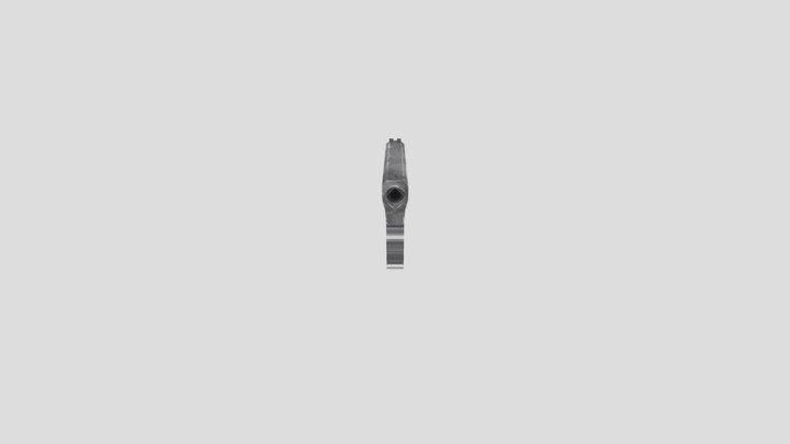 Lowpoly Rigged Colt 1911 3D Model