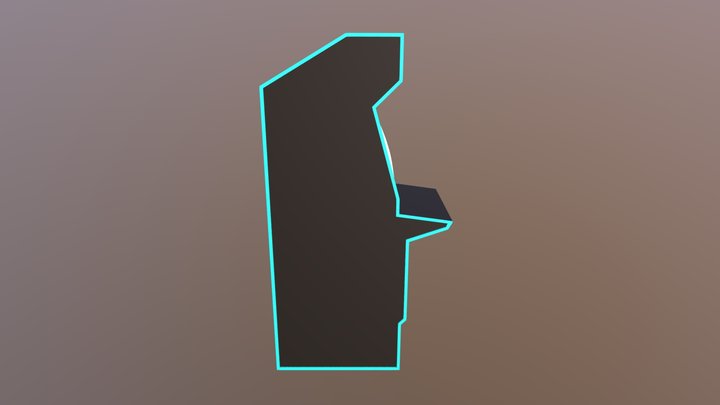 Arcade Machine 3D Model