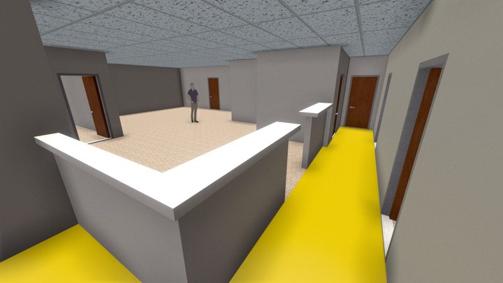 Basic_office 3D Model