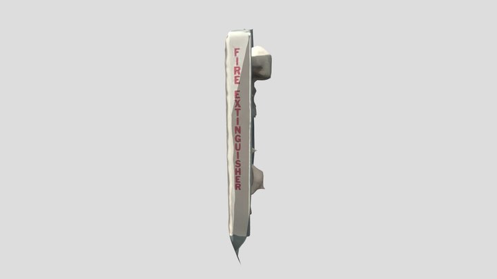 Fire Extinguisher 3D Model