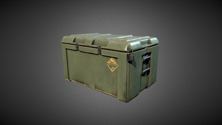 Military LOOT Case 3D Model