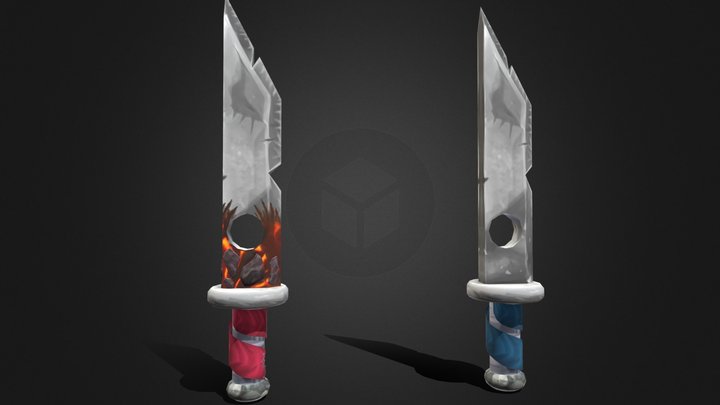 Sword stylized 3D Model