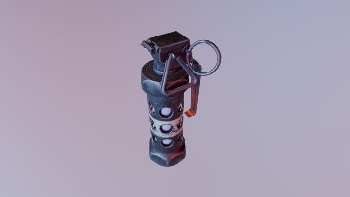 Flashbang Grenade (WIP) 3D Model