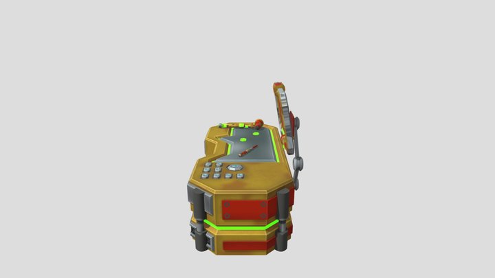 Craft table 3D Model