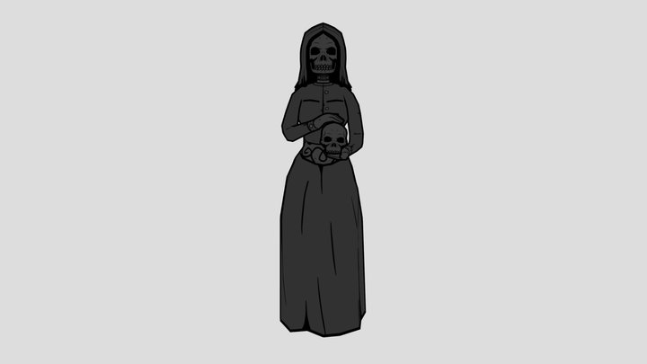 Maman Bridgette Statuette 3D Model