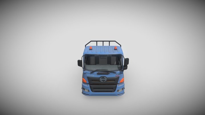 Hino FM 340 TH – Kostenloses 3D-Modell STL